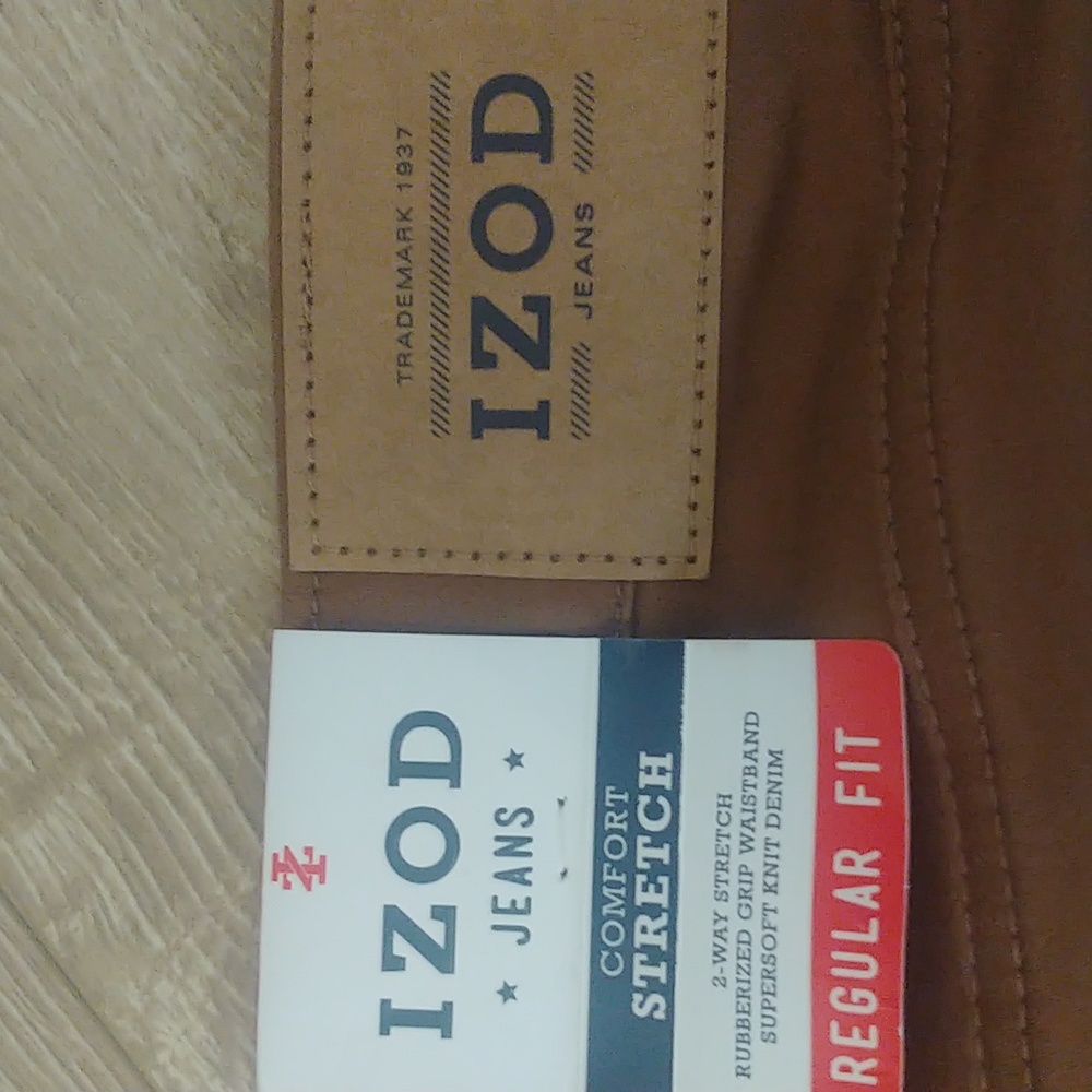 Izod mens jean pants - Picture 5 of 7